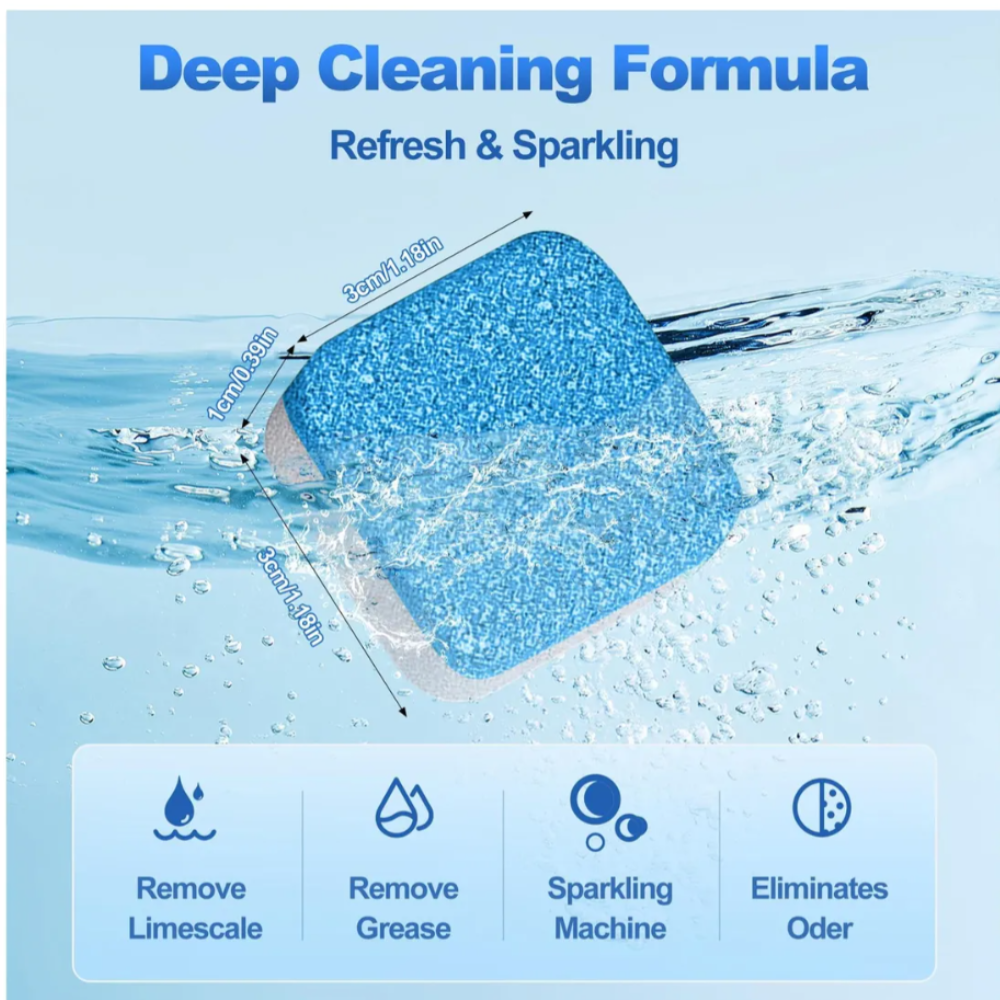 Vista 4 de Kit Pastillas Limpieza Lavadora 12 pcs